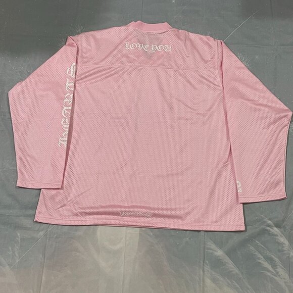 Chrome Hearts Mesh Sweatshirt In Pink - Picture 7 of 9